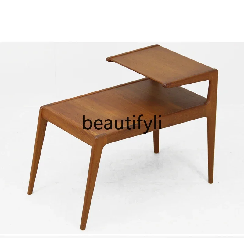 Solid wood medieval side table small coffee table boxwood cherry wood bedside table 
Solid wood medieval side table small coffee table boxwood cherry wood bedside table