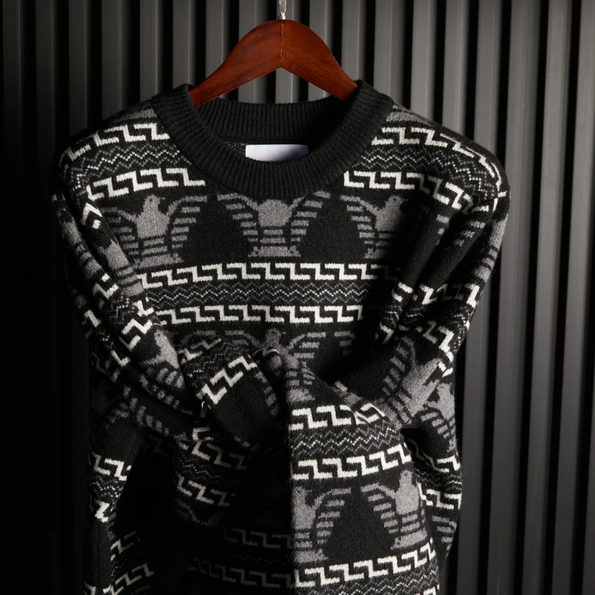 Soft Warm Knitted Sweater round Ne Pullover Men's Faionable Winter New Sle Comfortable Skin-friendly Newear
Soft Warm Knitted Sweater round Ne Pullover Men's Faionable Winter New Sle Comfortable Skin-friendly Newear