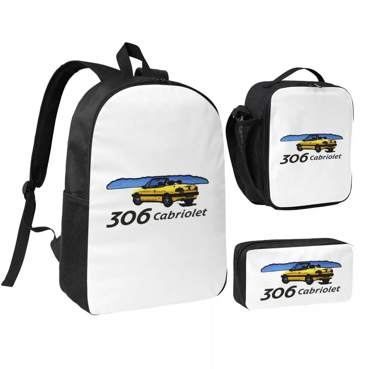 Peugeot 306 Cabriolet Backpack Boys Girls BookBag School Bag Shoulder Bags 3ps Insulated Lunch Bag Pencil Case
Peugeot 306 Cabriolet Backpack Boys Girls BookBag School Bag Shoulder Bags 3ps Insulated Lunch Bag Pencil Case