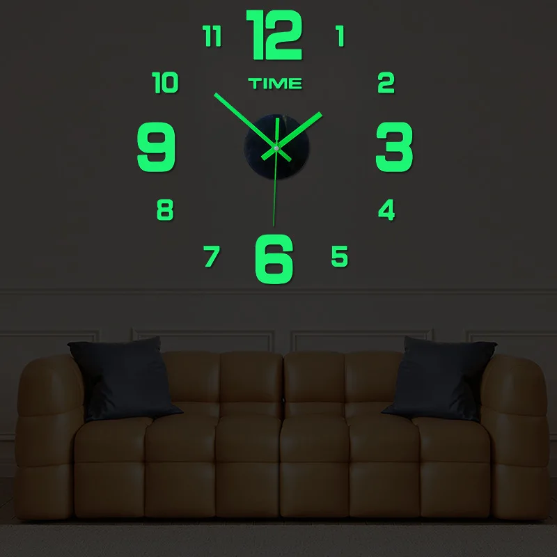 Creative Night Light Clock DIY 3D Digital Wall Stickers Clock Living Room Wall Hanging Clock
Creative Night Light Clock DIY 3D Digital Wall Stickers Clock Living Room Wall Hanging Clock