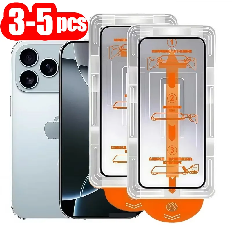 3-5PCS 8K HD Oleophobic Coating Screen Protector For iPhone 17 Pro Max 16 13 15 11 14 12 Mini 16e 7 8 Plus XR X Xs Air Glass
3-5PCS 8K HD Oleophobic Coating Screen Protector For iPhone 17 Pro Max 16 13 15 11 14 12 Mini 16e 7 8 Plus XR X Xs Air Glass