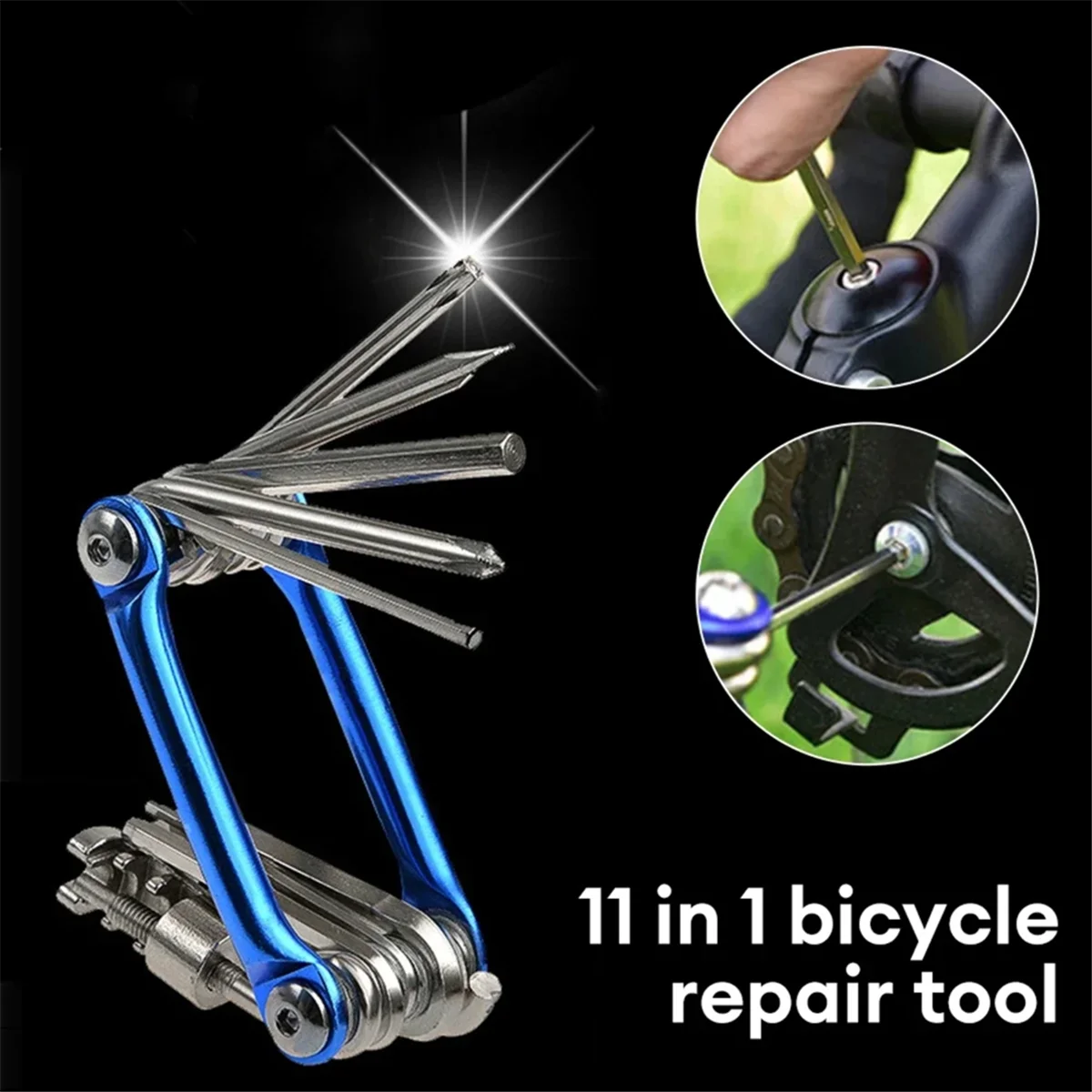 N17R 11 in 1 Bicycle Bike Multi Repair Tool Kit Mountain Bike Wrench Screwdriver Chain Hex Bicycle Repair Bicycle Accessories D
N17R 11 in 1 Bicycle Bike Multi Repair Tool Kit Mountain Bike Wrench Screwdriver Chain Hex Bicycle Repair Bicycle Accessories D
