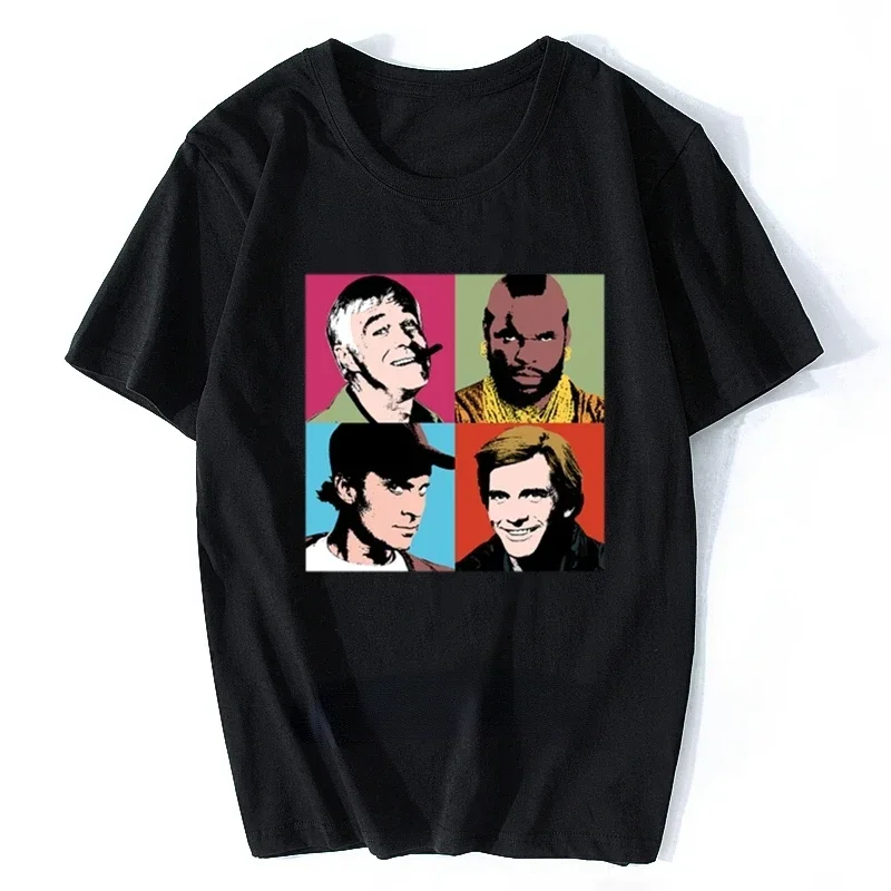 2025 new model The A-Warhol Team T Shirt Warhol The A Team Serie Series Portraid Parody Graphic Tshirts Funny Retro Mashup Tv To
2025 new model The A-Warhol Team T Shirt Warhol The A Team Serie Series Portraid Parody Graphic Tshirts Funny Retro Mashup Tv To