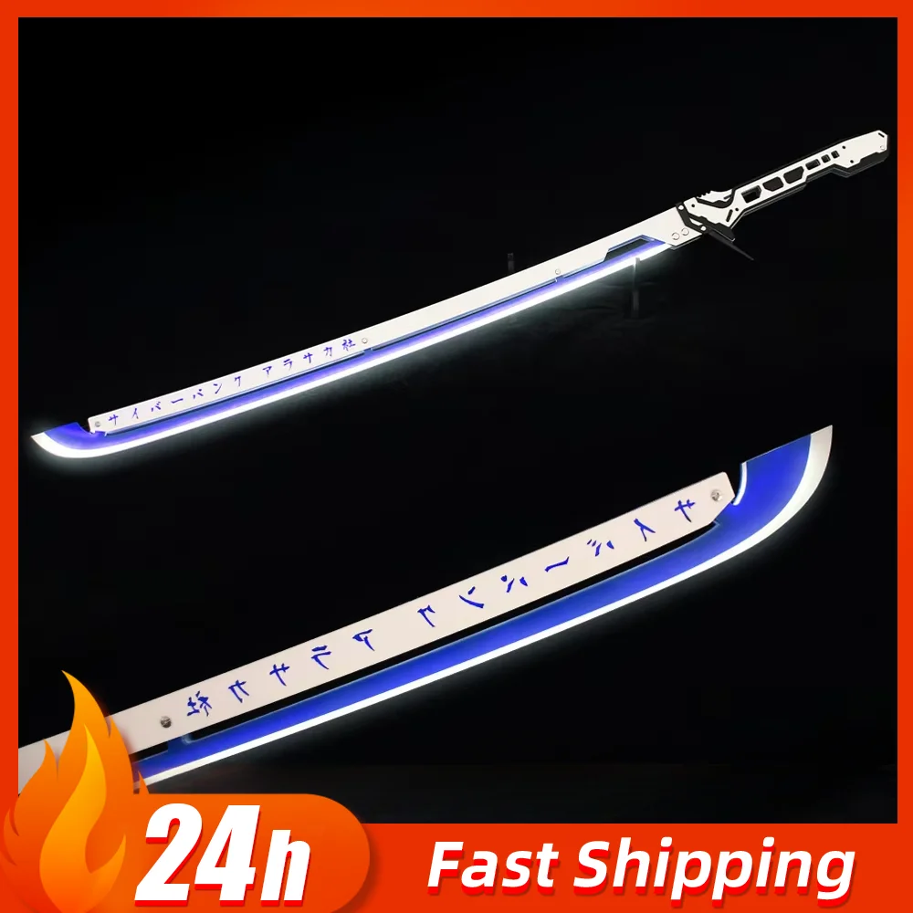 102cm/40.16in Cyberpunk, Game Peripherals, Light Sword Katana Function, Cosplay Model Props, Luminous Toys Swords Boyfriend Gift
102cm/40.16in Cyberpunk, Game Peripherals, Light Sword Katana Function, Cosplay Model Props, Luminous Toys Swords Boyfriend Gift