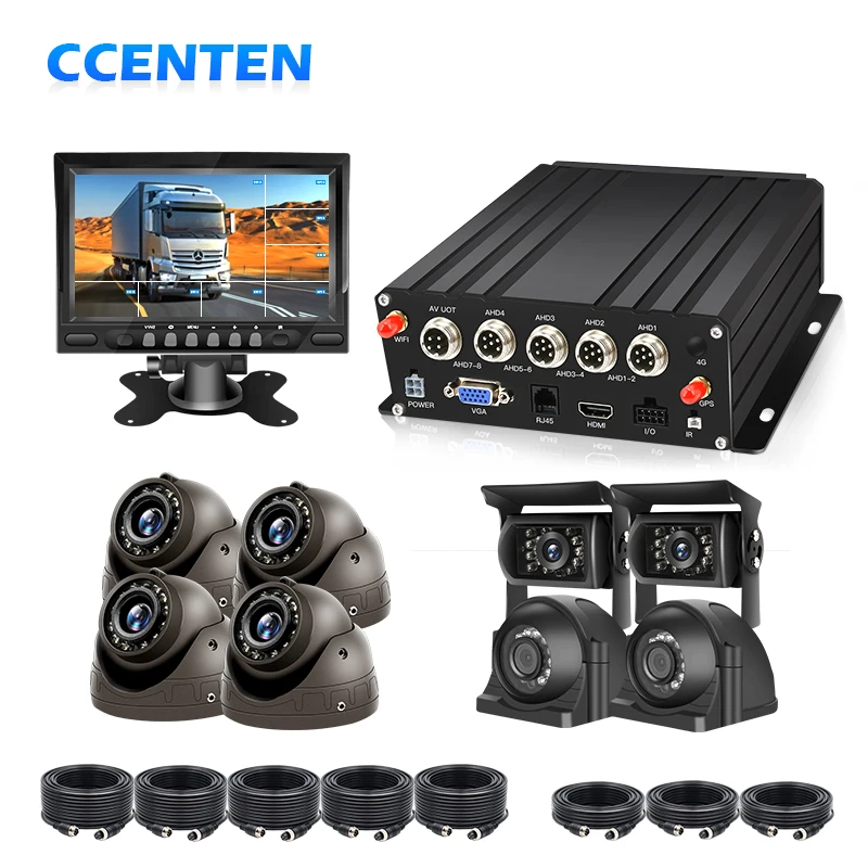 CCENTEN H.264 8Channel MDVR SSD HDD Live Stream Mobile DVR Recorder Car 4G 5G Wifi GPS Truck Bus Camera MDVR System
CCENTEN H.264 8Channel MDVR SSD HDD Live Stream Mobile DVR Recorder Car 4G 5G Wifi GPS Truck Bus Camera MDVR System
