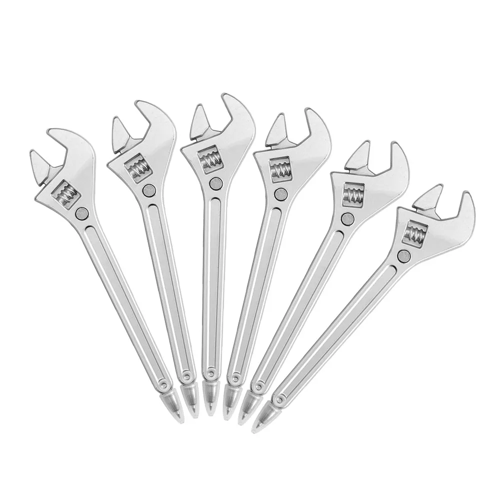 6Pcs Wrench Ballpoint Pens Blue Ink Novelty Design Office School Party Creative Smooth Writing Pens Students Stationery Supplies
6Pcs Wrench Ballpoint Pens Blue Ink Novelty Design Office School Party Creative Smooth Writing Pens Students Stationery Supplies