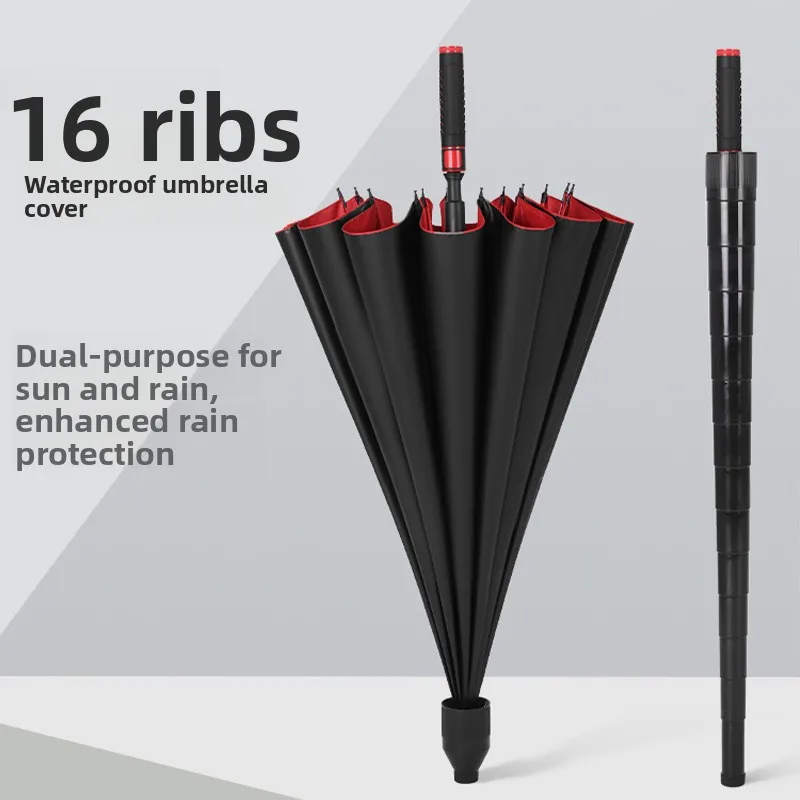 Golf Style Long Handle Automatic Umbrella Men's Waterproof Sunshade Large Size Straight Shaft Rain Umbrella Double Person
Golf Style Long Handle Automatic Umbrella Men's Waterproof Sunshade Large Size Straight Shaft Rain Umbrella Double Person