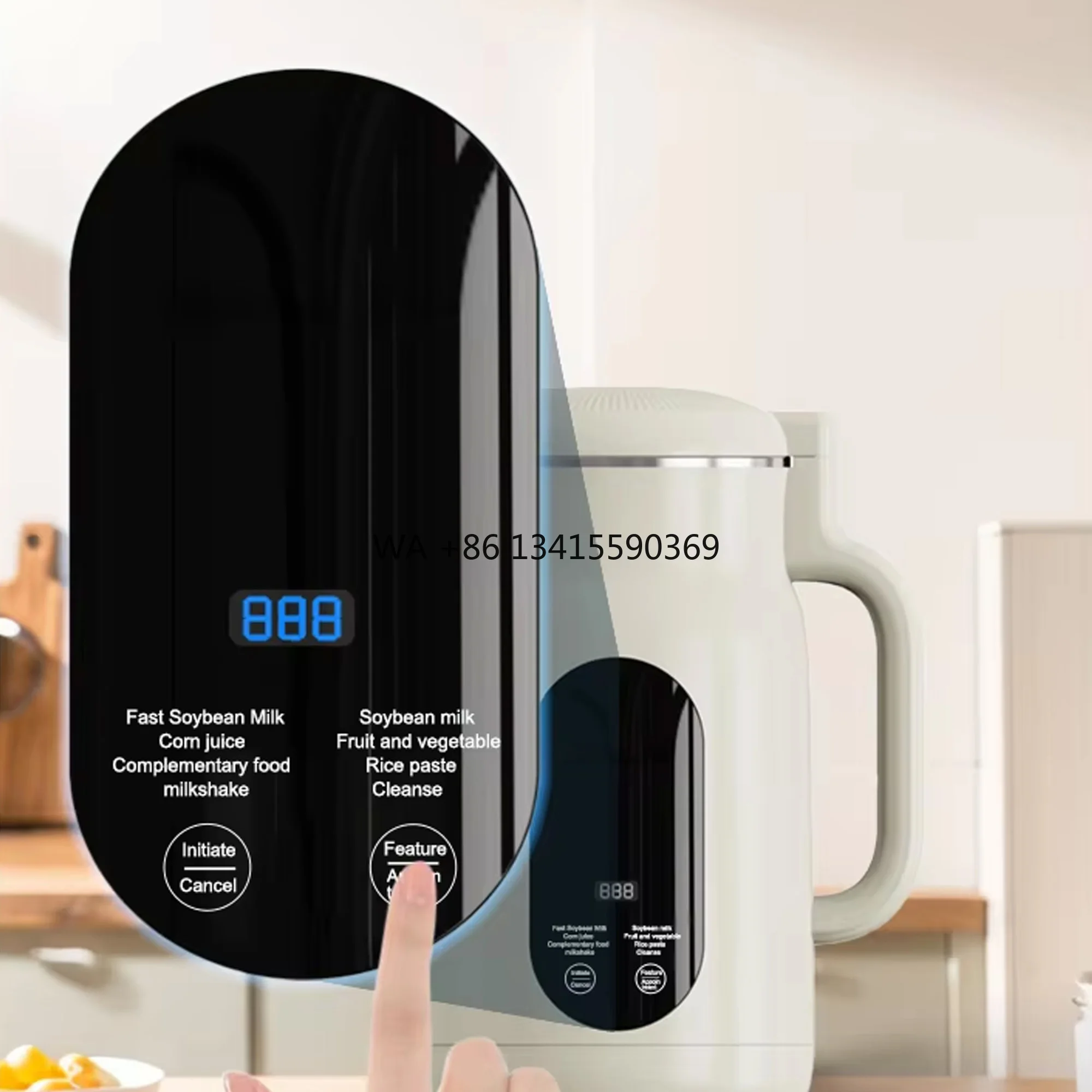 1500ml 50oz GDOR Nut Milk Maker With 10 Blades Delay Start Self Clean 8 in 1 Milk Maker Machine Almond Soy Milk Machine
1500ml 50oz GDOR Nut Milk Maker With 10 Blades Delay Start Self Clean 8 in 1 Milk Maker Machine Almond Soy Milk Machine