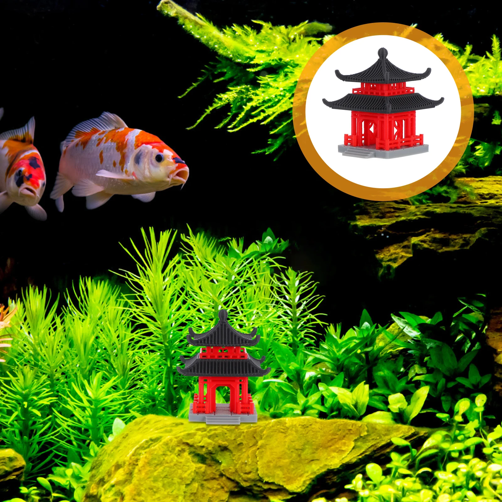 Micro Landscape Pavilion Ornament Chinese Style Bonsai Decorative For Fish Tank Landscaping Garden Decor Desktop Miniature
Micro Landscape Pavilion Ornament Chinese Style Bonsai Decorative For Fish Tank Landscaping Garden Decor Desktop Miniature