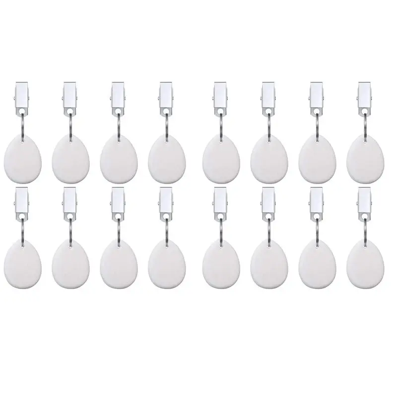 16Pcs Tablecloth Weights Teardrop Table Cover Weights Metal Clip Tablecloth Pendant Stone Table Weights Hangers
16Pcs Tablecloth Weights Teardrop Table Cover Weights Metal Clip Tablecloth Pendant Stone Table Weights Hangers