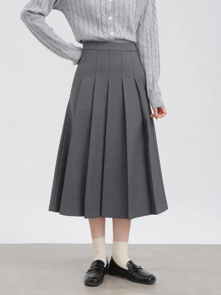 Women Versatile Pleated Skirt, High Waist A-line, Perfect for School or Work, Petite Friendly, Fall Fashion
Women Versatile Pleated Skirt, High Waist A-line, Perfect for School or Work, Petite Friendly, Fall Fashion
