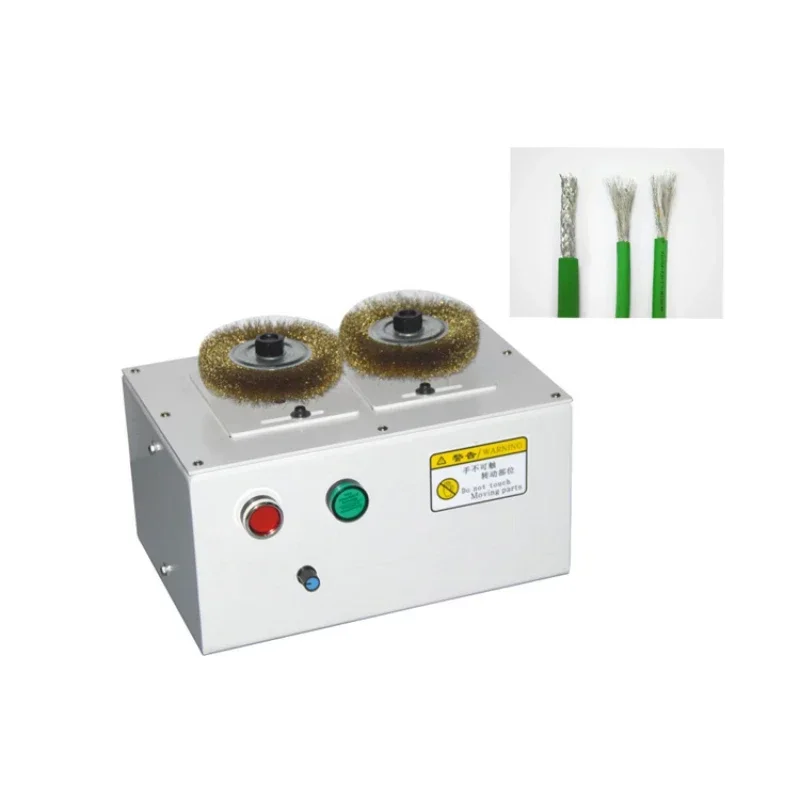 Hot SalesSemi-automatic Cable Shielded Wire Cable Brushing Machine Wire Processing Machine
Hot SalesSemi-automatic Cable Shielded Wire Cable Brushing Machine Wire Processing Machine