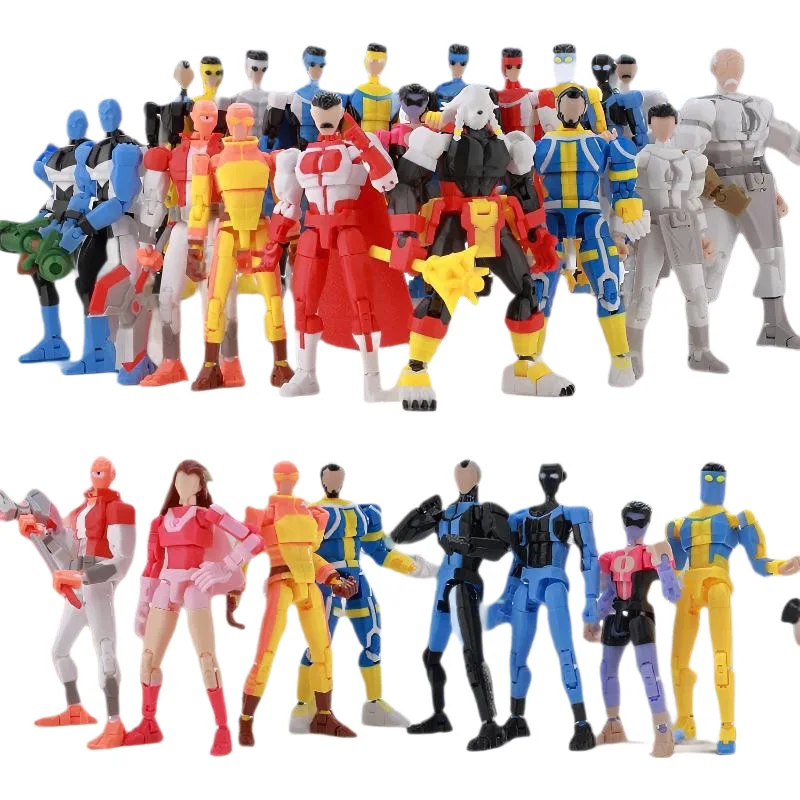 3D-Printed Articulated Action Figures Collectible Toys for Adults And Kids
3D-Printed Articulated Action Figures Collectible Toys for Adults And Kids