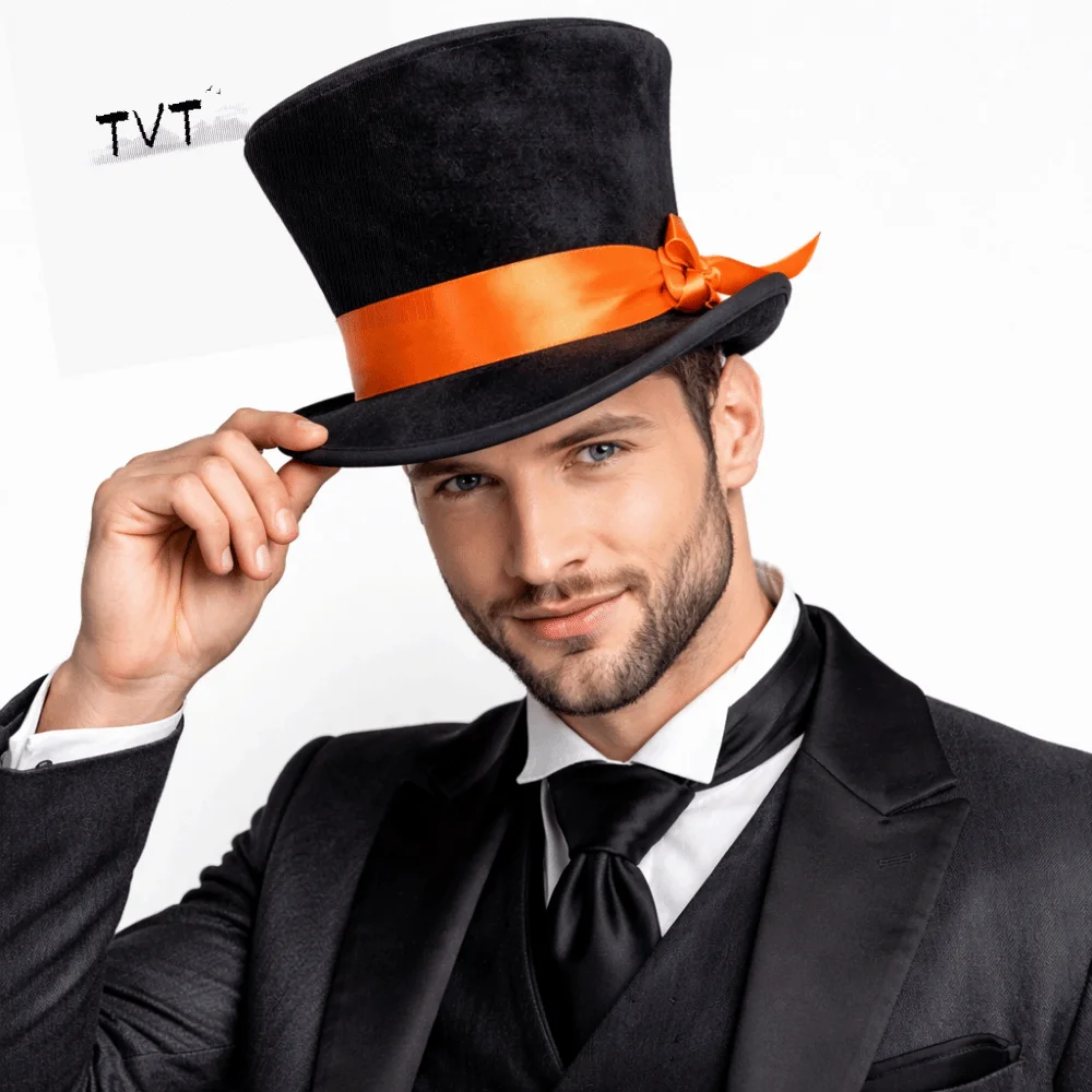 Oversized Festival Party Hats Vintage Headwear Lincoln Tall Hats Costume Additions Gentleman Jazz Hats Stage Performance
Oversized Festival Party Hats Vintage Headwear Lincoln Tall Hats Costume Additions Gentleman Jazz Hats Stage Performance