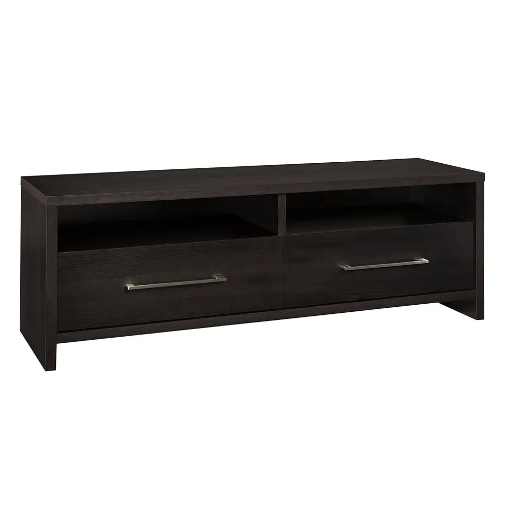 Media Stand Entertainment Center With Cabinet Drawers, Open Shelves, 55 In. Wide, For Living Room, Den, Game Room, Bla Walnut
Media Stand Entertainment Center With Cabinet Drawers, Open Shelves, 55 In. Wide, For Living Room, Den, Game Room, Bla Walnut