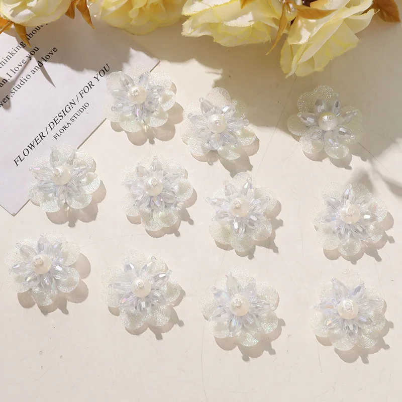 Clog Decor 1pc Crystal Sequin Bead Camellia Flower Handwoven 3D Shoe Charms Sweet Summer Waterproof Lightweight Durable
Clog Decor 1pc Crystal Sequin Bead Camellia Flower Handwoven 3D Shoe Charms Sweet Summer Waterproof Lightweight Durable