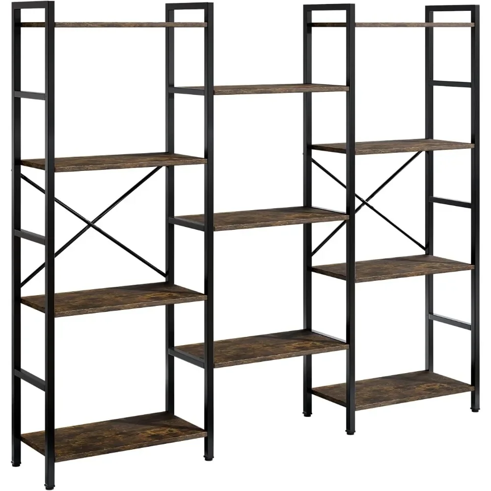 4 Tier Book Shelf, Modern Bookcase Shelf, Freestanding Tall Display Shelves for Living Room/Office/Garage, Stable Bookshelf
4 Tier Book Shelf, Modern Bookcase Shelf, Freestanding Tall Display Shelves for Living Room/Office/Garage, Stable Bookshelf