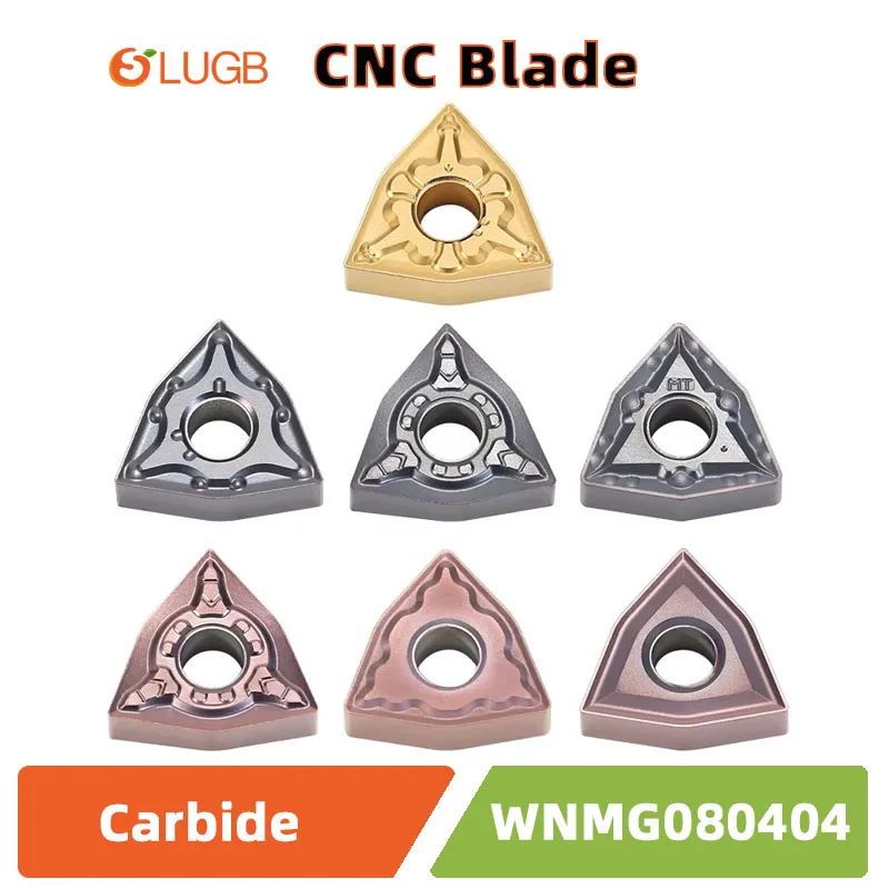 SLUGB WNMG080404/08/12 Carbide Inserts For MWLNR External Turning Tool WNMG R-S/L-S Blade Stainless Steel Cutter CNC Lathe
SLUGB WNMG080404/08/12 Carbide Inserts For MWLNR External Turning Tool WNMG R-S/L-S Blade Stainless Steel Cutter CNC Lathe