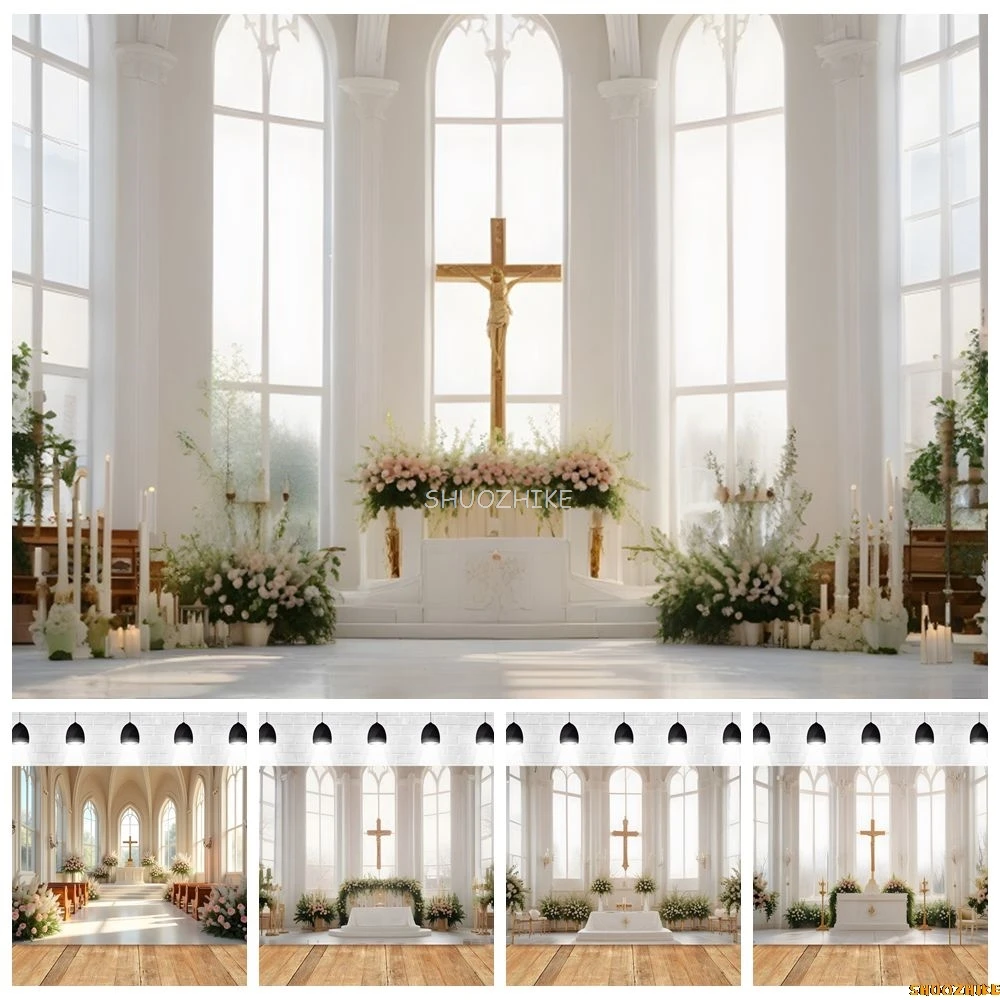 White Church Backdrop Jesus Cross Window Flower Kid Christening Wedding Party Photography Background Photostudio Photobooth Prop
White Church Backdrop Jesus Cross Window Flower Kid Christening Wedding Party Photography Background Photostudio Photobooth Prop