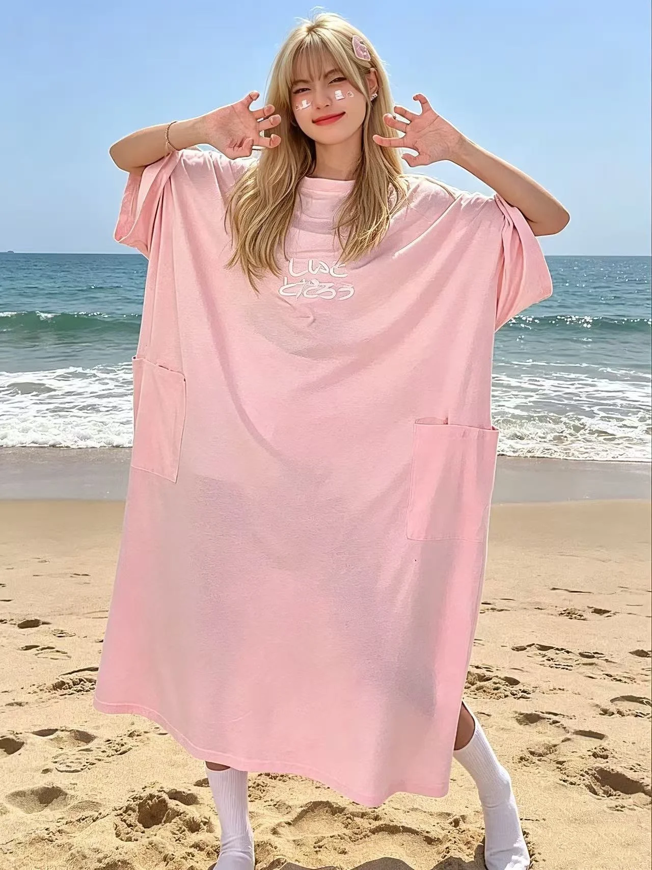Plus Size Women Loose Sleep Dress, Soft Comfortable Short Sleeve T-Shirt Dress, Casual Fashion Nightgown For Big Size Ladies Up
Plus Size Women Loose Sleep Dress, Soft Comfortable Short Sleeve T-Shirt Dress, Casual Fashion Nightgown For Big Size Ladies Up