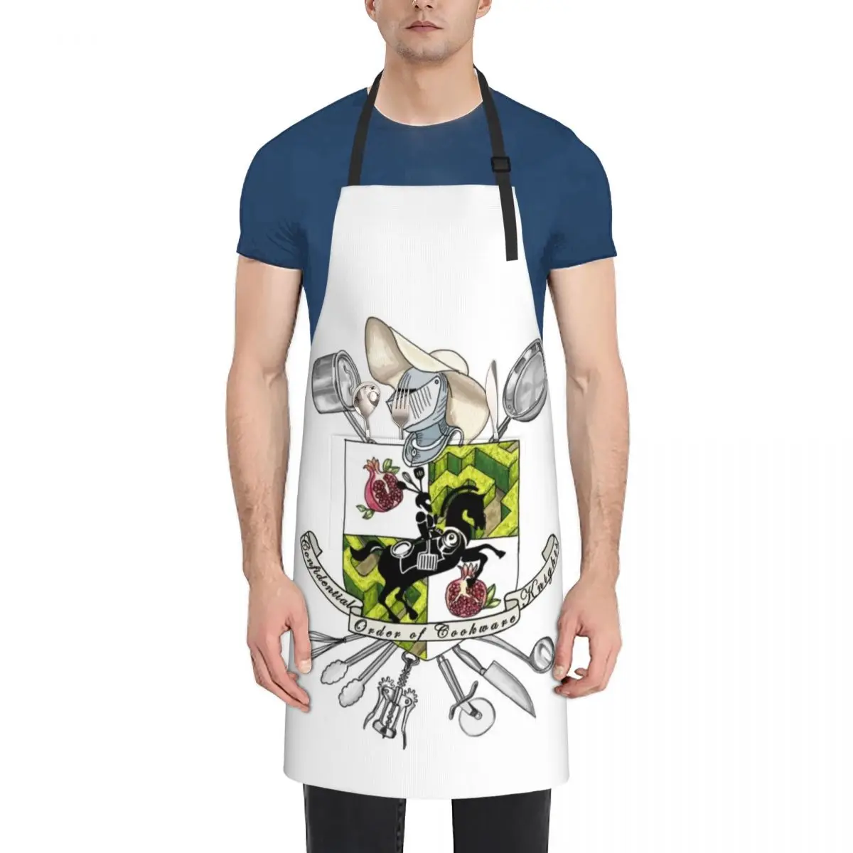 Confidential Order of Cookware Knights Apron Kitchen Tools innovative kitchen and home items Apron
Confidential Order of Cookware Knights Apron Kitchen Tools innovative kitchen and home items Apron