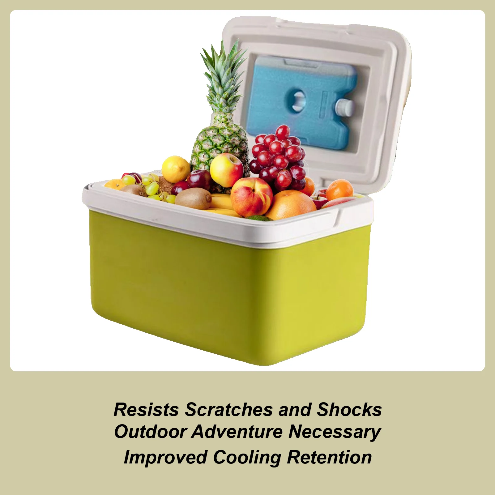Hard Cooler Hard Insulated Cooler Lunch Box With Handle 15L Capacity Outdoor Camping Food Beverage Drink Chiller For Beach
Hard Cooler Hard Insulated Cooler Lunch Box With Handle 15L Capacity Outdoor Camping Food Beverage Drink Chiller For Beach