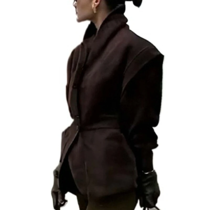 2026 Spring New Cross-border European and American Fashion Casual Versatile Retro Style Solid Color One-button Lapel Jacket
2026 Spring New Cross-border European and American Fashion Casual Versatile Retro Style Solid Color One-button Lapel Jacket