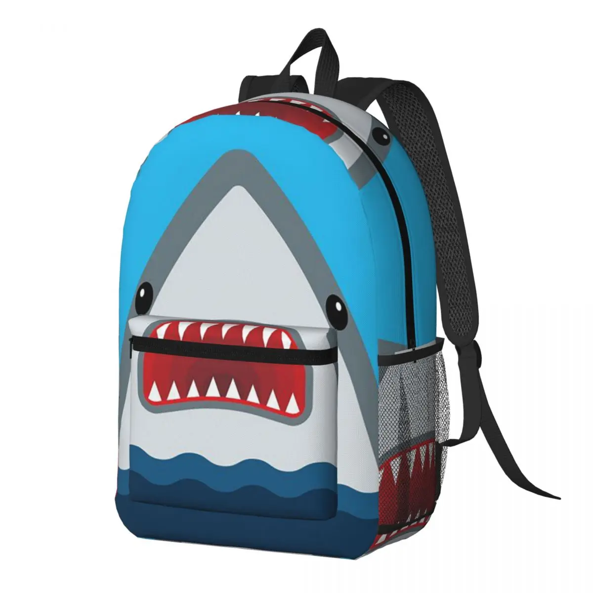 Open Mouth Tiger Shark Cartoon Backpack Daypack Large Capacity Boys Girls BookBag School Bag Shoulder Bags for Men Women
Open Mouth Tiger Shark Cartoon Backpack Daypack Large Capacity Boys Girls BookBag School Bag Shoulder Bags for Men Women