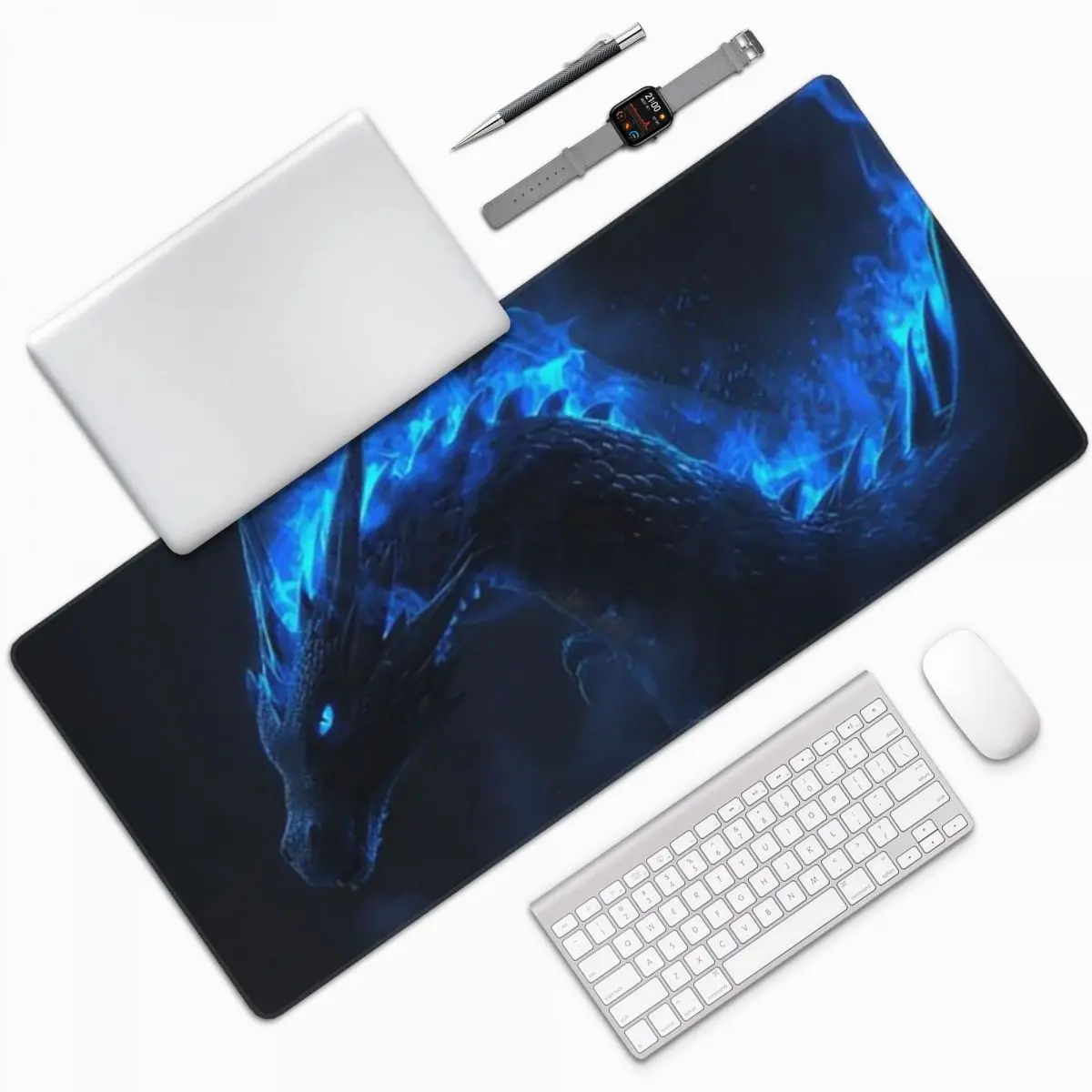 Blue Dragon Painting Art Large Mouse Pad Computer Keyboard Mouse Mat Gaming PC Laptop Desk Mat Office Accessories Table Mats
Blue Dragon Painting Art Large Mouse Pad Computer Keyboard Mouse Mat Gaming PC Laptop Desk Mat Office Accessories Table Mats