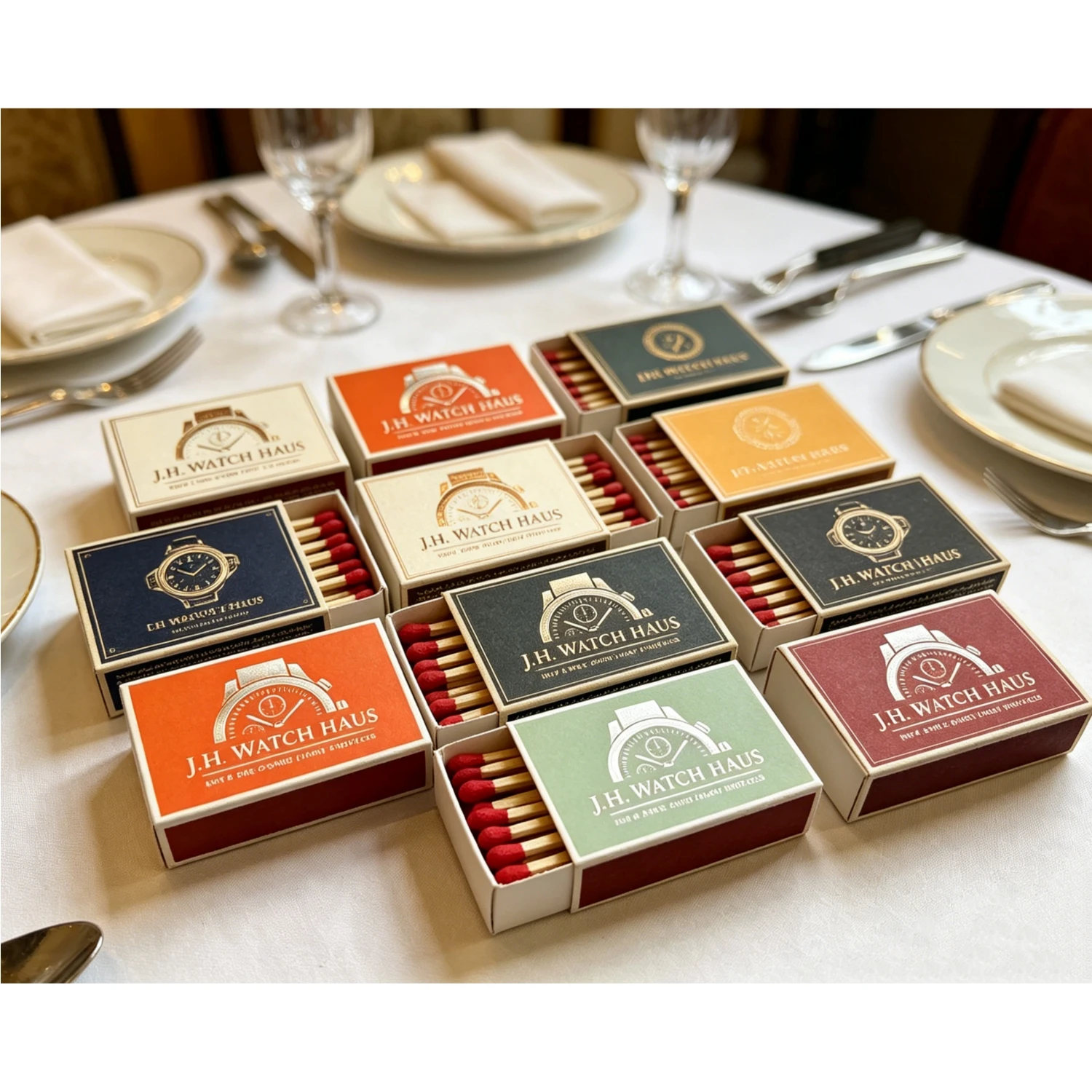 Personalized Wedding Party Favor Matchboxes, Custom Printed Safety Match boxes, Beautiful Wedding Decor
Personalized Wedding Party Favor Matchboxes, Custom Printed Safety Match boxes, Beautiful Wedding Decor