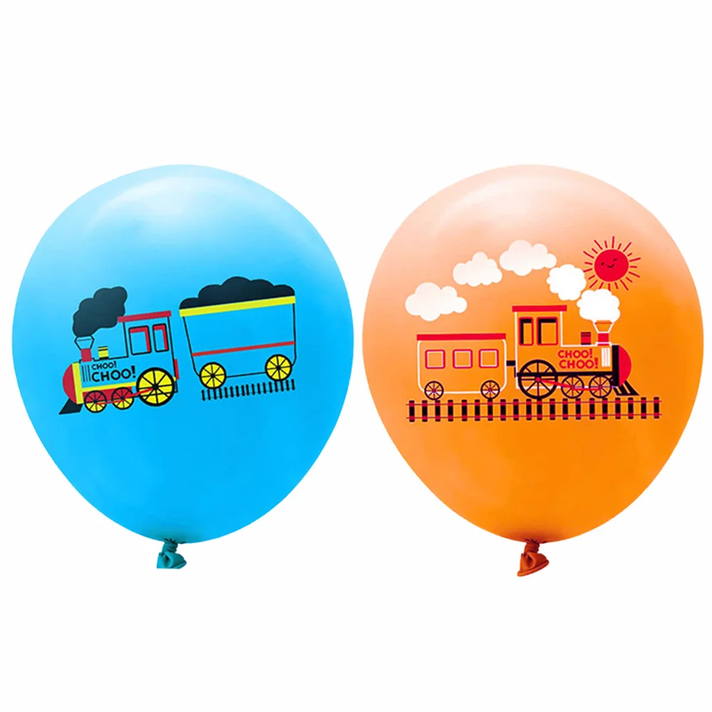 20pcs/set Train Balloons 12 Inches Railroad Crossing Latex Balloons Train Birthday Traffic Sign Party Decorations Supplies
20pcs/set Train Balloons 12 Inches Railroad Crossing Latex Balloons Train Birthday Traffic Sign Party Decorations Supplies