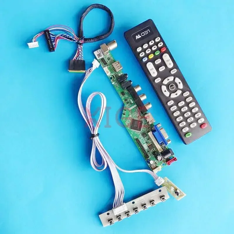 Для B156HTN03.2 B156HTN03.3 HDMI + VGA + AV + USB аналоговый ТВ экран ноутбука 15,6 "1920x1080 40-контактный LVDS драйвер контроллера комплект DIY
Для B156HTN03.2 B156HTN03.3 HDMI + VGA + AV + USB аналоговый ТВ экран ноутбука 15,6 "1920x1080 40-контактный LVDS драйвер контроллера комплект DIY
