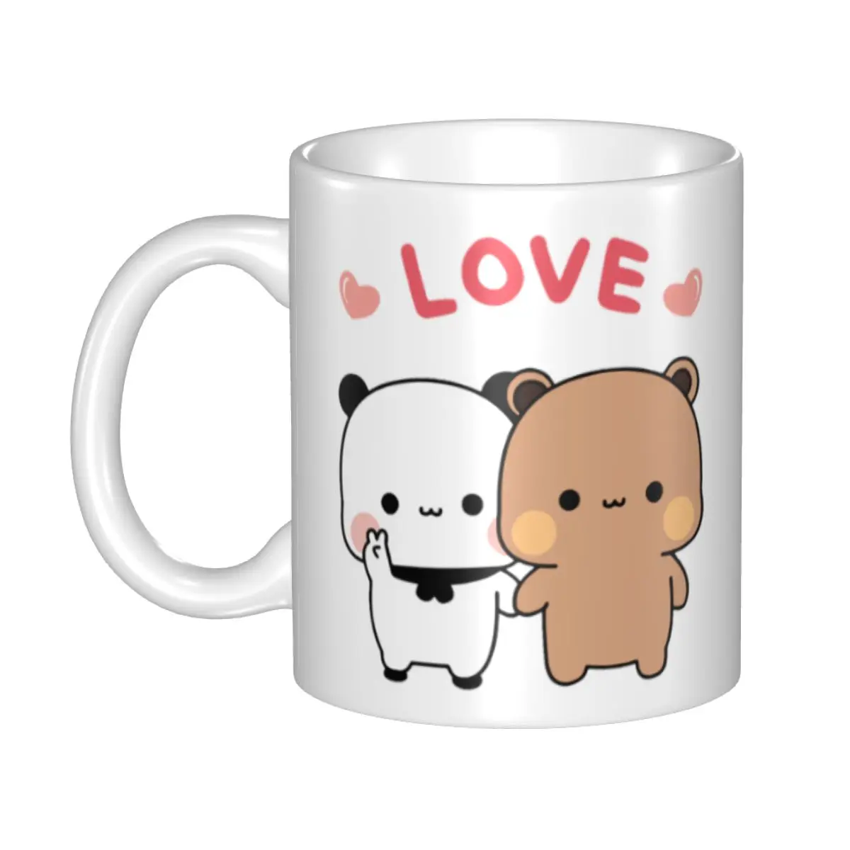 Panda Bear And Brownie BUBU DUDU Couple Coffee Mugs DIY Custom Ceramic Mug Creative Present
Panda Bear And Brownie BUBU DUDU Couple Coffee Mugs DIY Custom Ceramic Mug Creative Present