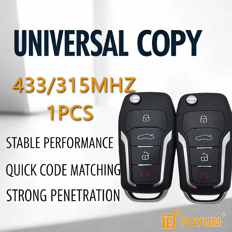 433MHZ Car Key Learning and Cloning Remote Control Face-to-Face Copying Fixed Code Remote control switch
433MHZ Car Key Learning and Cloning Remote Control Face-to-Face Copying Fixed Code Remote control switch