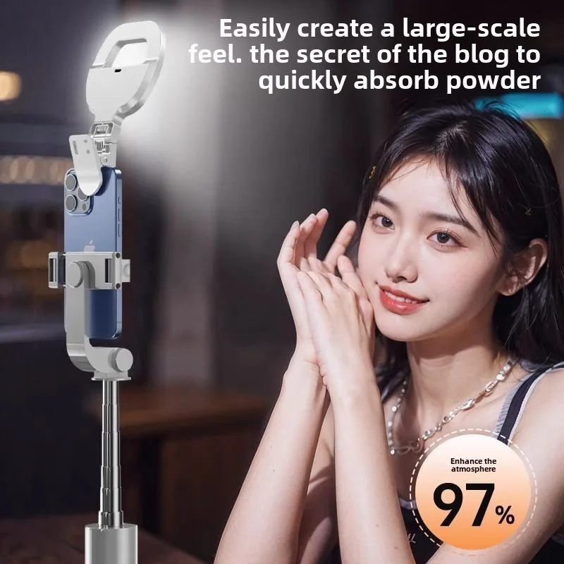 Mobile phone fill light, portable selfie handheld live beauty pocket light,LED beauty light,for all mobile phone cameras
Mobile phone fill light, portable selfie handheld live beauty pocket light,LED beauty light,for all mobile phone cameras