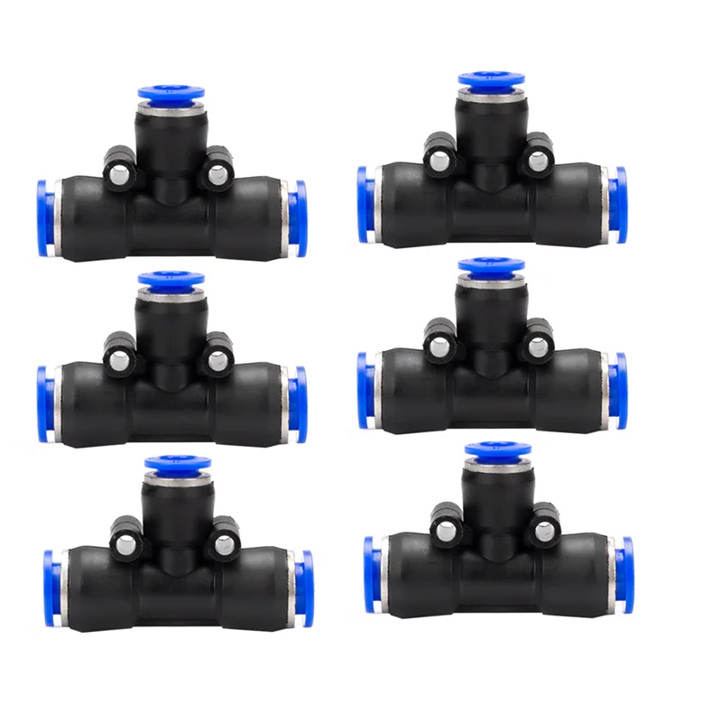 ABGE-100Piece PEG Pneumatic Fitting Reducing Unequ Tee Lock Air Pipe Quick Into Fitting 3-Way Black PEG8-6
ABGE-100Piece PEG Pneumatic Fitting Reducing Unequ Tee Lock Air Pipe Quick Into Fitting 3-Way Black PEG8-6
