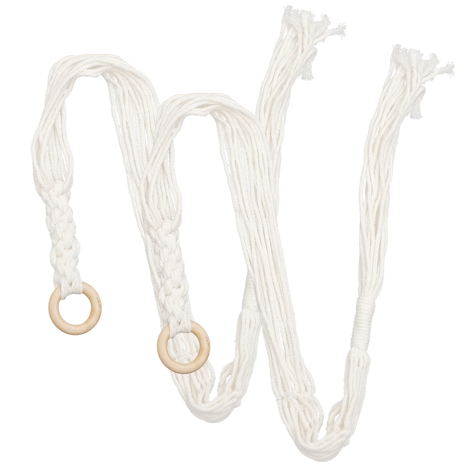 2pcs Cotton Rope Hanging Basket Macrame Plant Hanger for Indoor Plants Flower Pots Net Woven Holder Wall Decor Bohemian Style
2pcs Cotton Rope Hanging Basket Macrame Plant Hanger for Indoor Plants Flower Pots Net Woven Holder Wall Decor Bohemian Style