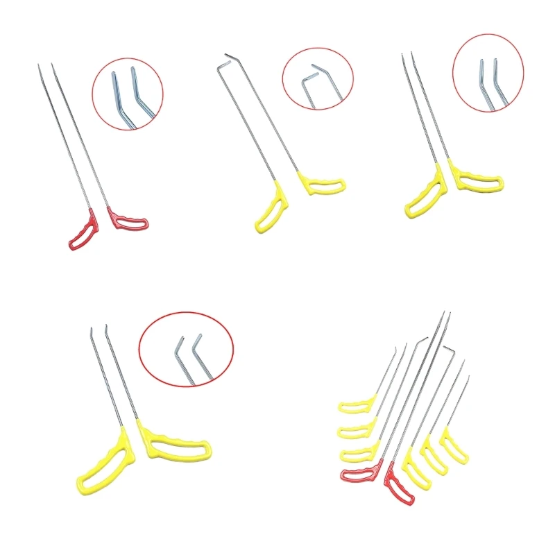 50JA 2Pcs/8Pcs Car Body Repair Removal Tools Automotive Door Dent Repair Hooks Stainless Steel Push Rods Kits
50JA 2Pcs/8Pcs Car Body Repair Removal Tools Automotive Door Dent Repair Hooks Stainless Steel Push Rods Kits