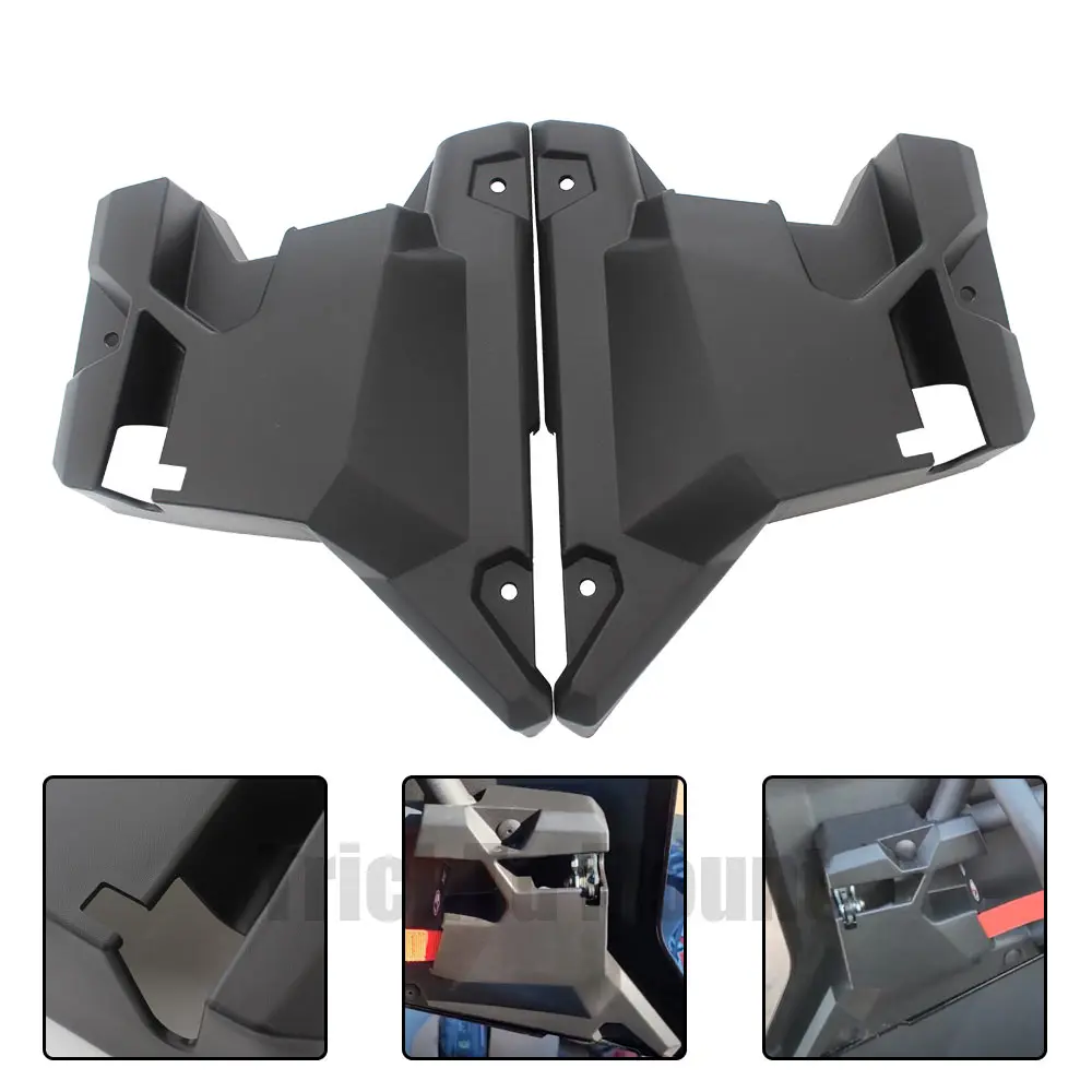 Комплект из 2-х матовых черных защитных накладок на задние двери UTV для Can-Am Maverick X3 Max Turbo R RR 2017-2022, левая и правая
Комплект из 2-х матовых черных защитных накладок на задние двери UTV для Can-Am Maverick X3 Max Turbo R RR 2017-2022, левая и правая