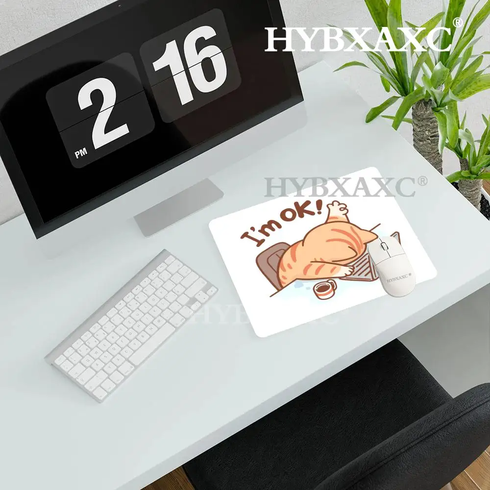 HYBXAXC I'm fine!- Cat theme Mouse Pad Desk Mat for Office or Home, Modern Mousepad for Work Setup, Computer Accessories
HYBXAXC I'm fine!- Cat theme Mouse Pad Desk Mat for Office or Home, Modern Mousepad for Work Setup, Computer Accessories