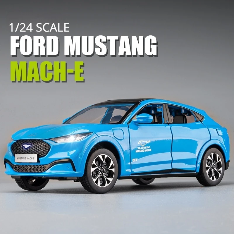 1:24 сплав Ford Mustang электрическая лошадь Mach-E Новая модель автомобиля литый под давлением металлический спортивный автомобиль модель со звуком фотомагнитные детские игрушки подарок
1:24 сплав Ford Mustang электрическая лошадь Mach-E Новая модель автомобиля литый под давлением металлический спортивный автомобиль модель со звуком фотомагнитные детские игрушки подарок