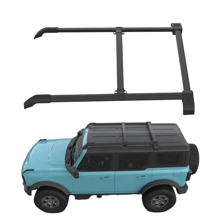4PCS Aluminum Alloy Roof Rack Rail Cross Bar For Ford Bronco 2021 2022 2023 2024 4Dr 2Dr Hard Top Cargo
4PCS Aluminum Alloy Roof Rack Rail Cross Bar For Ford Bronco 2021 2022 2023 2024 4Dr 2Dr Hard Top Cargo