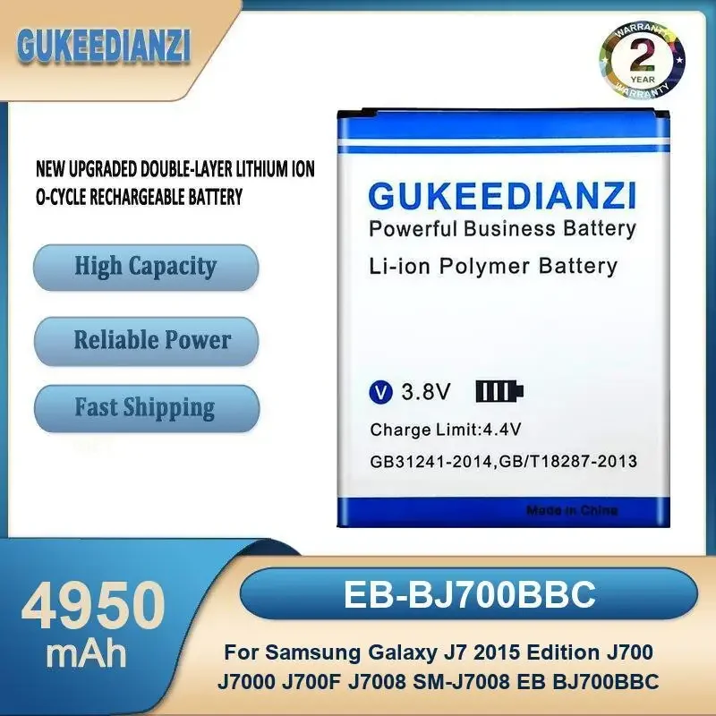 EB-BJ700BBC 4950 мАч аккумулятор мобильного телефона для Samsung Galaxy J7 2015 Edition J700 J7000 J700F J7008 SM-J7008 EB BJ700BBC
EB-BJ700BBC 4950 мАч аккумулятор мобильного телефона для Samsung Galaxy J7 2015 Edition J700 J7000 J700F J7008 SM-J7008 EB BJ700BBC