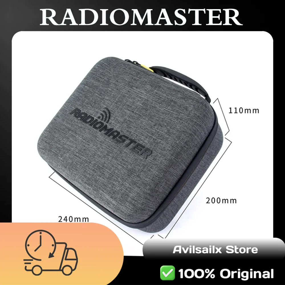 Универсальная портативная сумка для хранения Radiomaster, чехол для передатчика с дистанционным управлением для TX16S SE TX18S T18 X7 X9D Plus FLYSKY I6S I6X
Универсальная портативная сумка для хранения Radiomaster, чехол для передатчика с дистанционным управлением для TX16S SE TX18S T18 X7 X9D Plus FLYSKY I6S I6X
