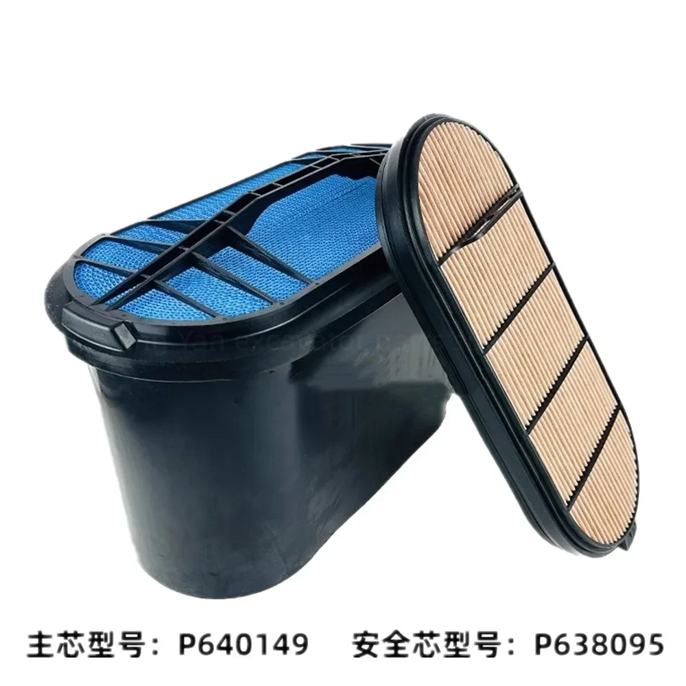 P640149 P638095 For SDLG6335/6375 Air Filter Element Liugong CLG920/922/956F Honeycomb Filter Air Filter Excavator Parts
P640149 P638095 For SDLG6335/6375 Air Filter Element Liugong CLG920/922/956F Honeycomb Filter Air Filter Excavator Parts