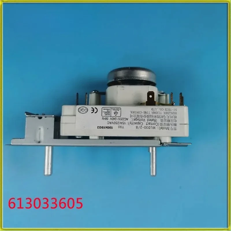 1PCS Original Timer for Microwave Oven Timer Grill WLD30-2/S T90 613033605 Insert Switch Timer 4 PINS
1PCS Original Timer for Microwave Oven Timer Grill WLD30-2/S T90 613033605 Insert Switch Timer 4 PINS
