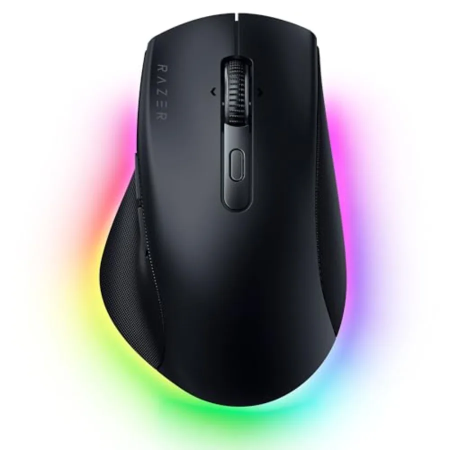 Pro Click V2 Wireless Mouse: Right-Handed Ergonomic Design with Thumb Rest - AI Prompt - Long Battery Life - Multi Device Conne
Pro Click V2 Wireless Mouse: Right-Handed Ergonomic Design with Thumb Rest - AI Prompt - Long Battery Life - Multi Device Conne
