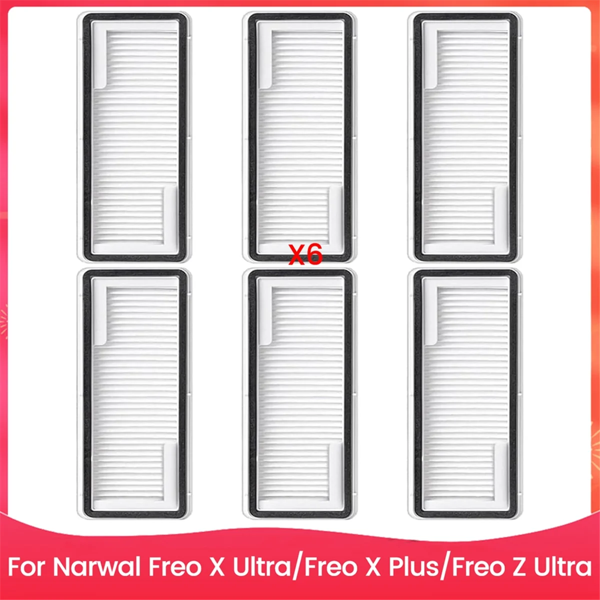 Hepa-фильтры для пылесосов Narwal Freo X Ultra/Freo X Plus/Freo Z Ultra, аксессуары, запасная часть
Hepa-фильтры для пылесосов Narwal Freo X Ultra/Freo X Plus/Freo Z Ultra, аксессуары, запасная часть