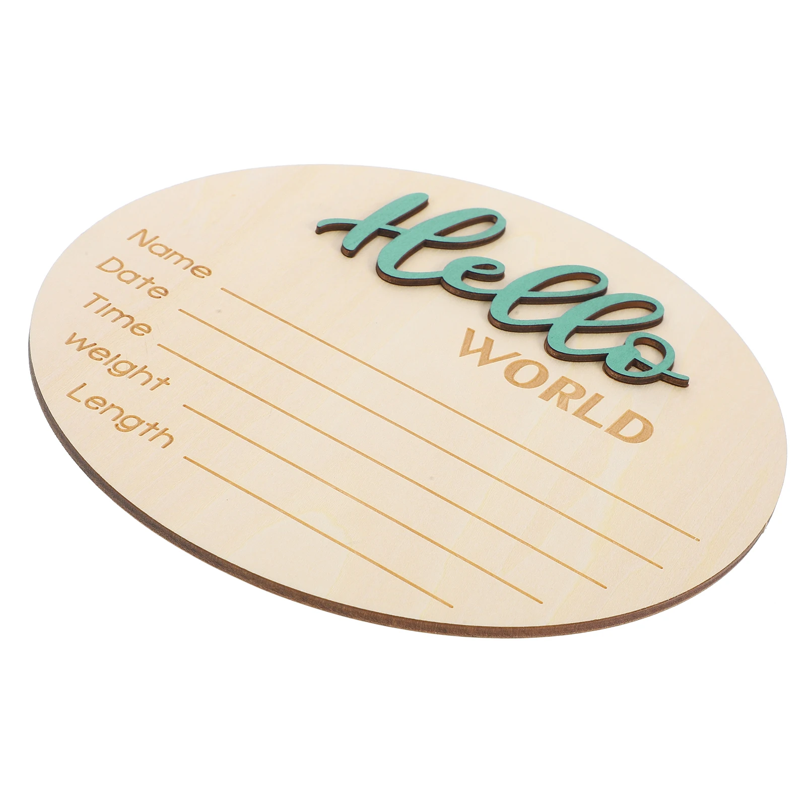 Wooden Circular Newborn Hospital Sign Birth Announcement Name Round Shape Baby Photography Useful
Wooden Circular Newborn Hospital Sign Birth Announcement Name Round Shape Baby Photography Useful