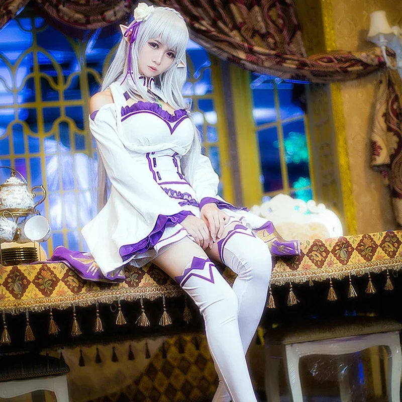 Anime Re Life in A Different World From ontariEmilia fur s Cosplay Costume, Maid Uniform, Imbibé, Halloween
Anime Re Life in A Different World From ontariEmilia fur s Cosplay Costume, Maid Uniform, Imbibé, Halloween